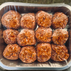 Sweet Chilli Beef Meatballs - Gluten Free