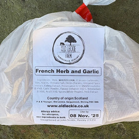 French Herb and Garlic Pork Sausages
