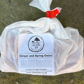 Ginger and Spring Onion Pork Sausages
