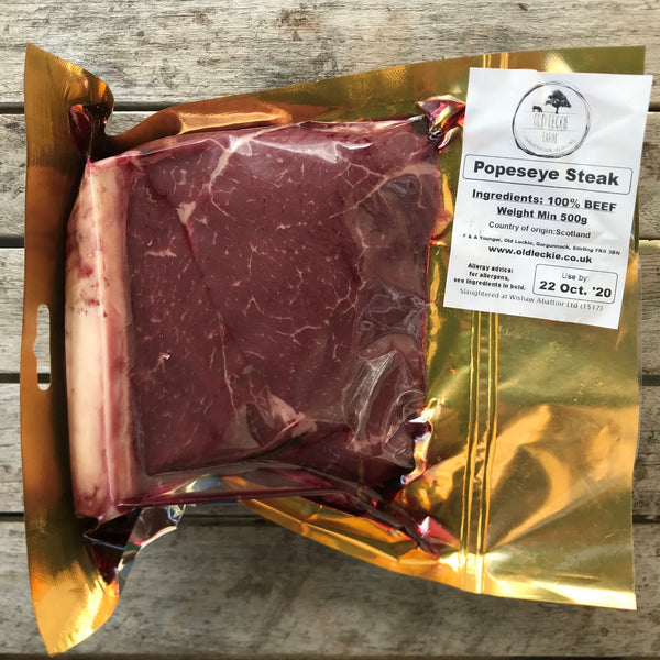 Leckie Beef Popeseye Steak x 2