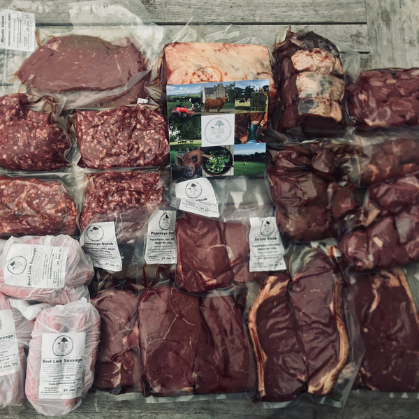 10kg Grass Fed Native Breed Beef Box