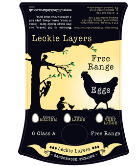 Leckie Layers Free Range Eggs - Fortnightly (billed every 4 weeks)